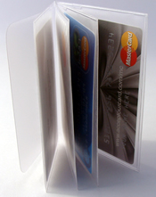 6 PAGE TRI-FOLD- WITH 9.5 MATTE TAB-O.D. 2.9375" x 3.8120"- BEADED EDGES AND SQUARE CORNERS